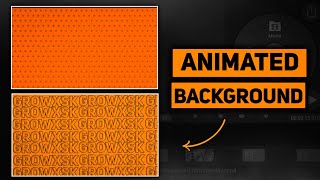 3 Animated Background | How to Make Animated Background in Kinemaster