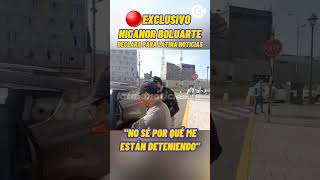 Nicanor Boluarte declara en exclusiva para Latina Noticias tras su detención.