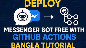 How to Run Messenger Bot from GitHub | Full Setup Bangla Tutorial 💻📲
