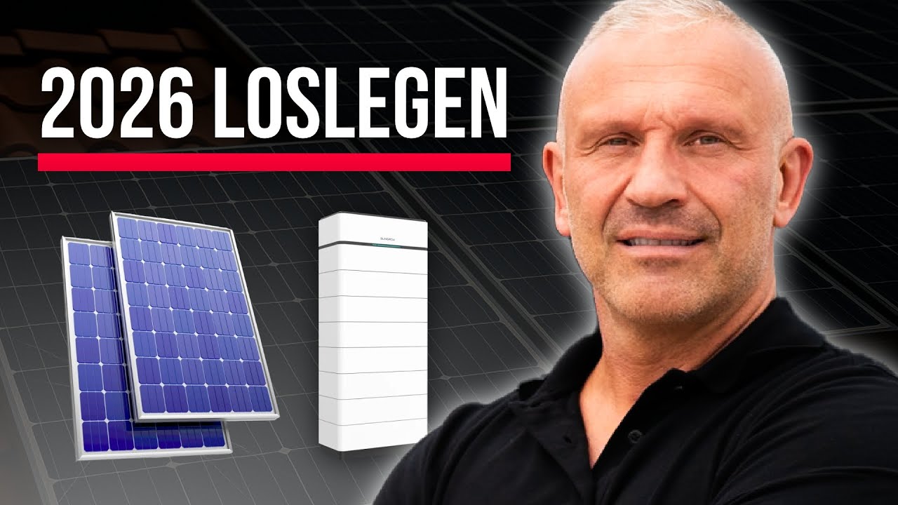 Wenn ich 2026 mit einer Solaranlage starten würde, das würde ich tun!