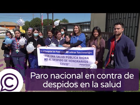 Hospital de Pichilemu se manifiesta contra despidos de trabajadores