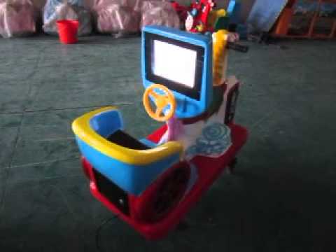 GM5820  two seats horse with video,sibo kiddie rides