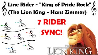 Line Rider #29 - The Lion King, "King of Pride Rock" (Hans Zimmer) screenshot 4