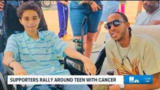Community rallies around teen with cancer