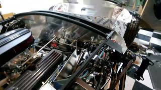 Ffr Mk 4 Drivers Side Footbox - Simple Heat Shields Fab And Install - Shelby Cobra Replica Build