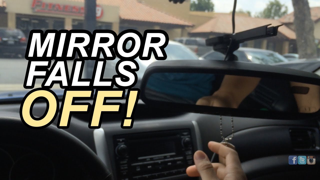 My Mirror Broke Off YouTube