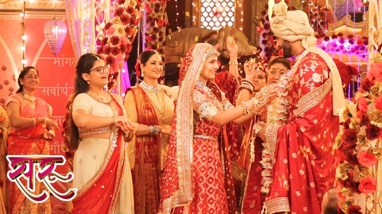 Saru | Ved और Saru की वरमाला रसम देख सब हुए खुश | Today Episode On Location