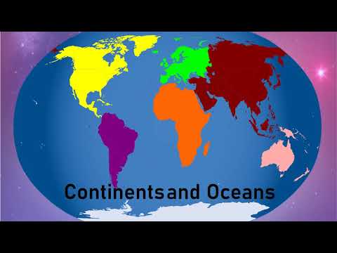Continents and Oceans