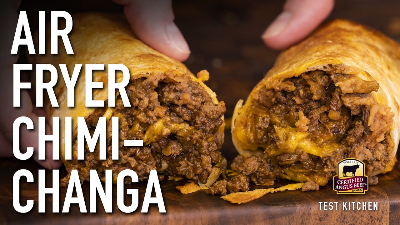 How to Make Chimichangas in an Air Fryer, Recipe
