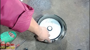 Chế nồi cơm điện hỏng thành bếp sào đa năng