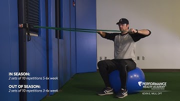 High Row into External Rotation (Exercise Only)