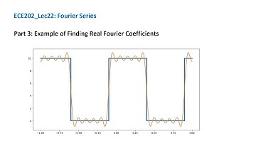 ECE202_Lec22_Part 3: Example of Finding Real Fourier Coefficients