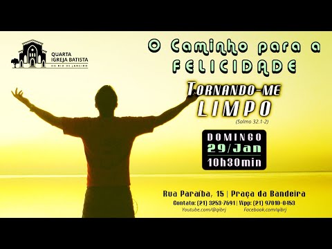 Culto da Manhã | TORNANDO-ME LIMPO | 29/01/2023