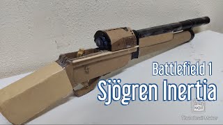 DIY Sjögren Inertia shotgun | How to make a Battlefield 1 shotgun with trigger & shoots