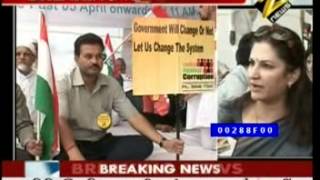 Zee news April 2011, the fight n fast for Jan lokpal bill