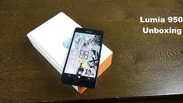 Lumia 950 Unboxing AT&T