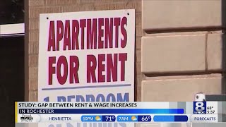 Study Rochester has one of the largest gaps in rent and wage increases