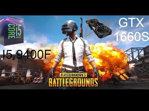 PUBG MOBILE FPS Test Intel I5 9400F GTX 1660 SUPER