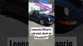 Met Leonardo Dicaprio Today And It Looked Like He Loved My Porsche 911 Jubilee