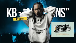KB unleashes the power of 'No Chains' live at Rock the Universe 2025