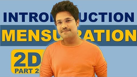 MENSURATION INTRODUCTION || PART 2 || IN TELUGU || BY ADITYA