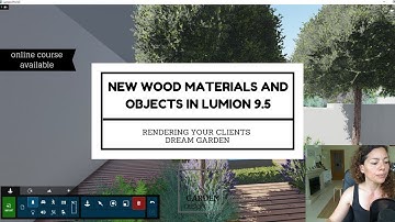 New Wood Materials and Objects in LUMION 9.5 PRO