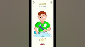 DOP 2 LEVEL 78 ANSWER - DELETE ONE PART 3 Brush Teeth - Game Play Walkthrough
