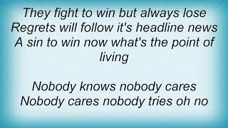 999 - Nobody Knows Lyrics