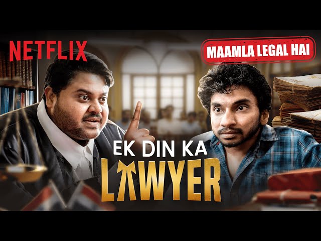 @iamchotemiyan Becomes a Lawyer for ONE DAY! Ft. @RVCJMedia | Netflix India class=