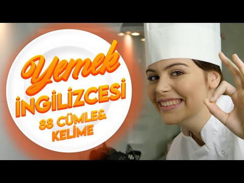 Yemek ingilizcesi. Restoran İngilizcesi. İngilizce dersi 1. Sıfırdan İngilizce öğreniyorum.