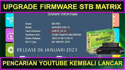 MENGATASI YOUTUBE NO RESULT | UPGRADE MATRIX BURGER V 2.14