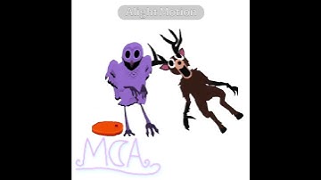 Thumbnail of The Owl Vs The Deer,who shall win? #shorts #roblox #99nightintheforest #alightmotion #animation