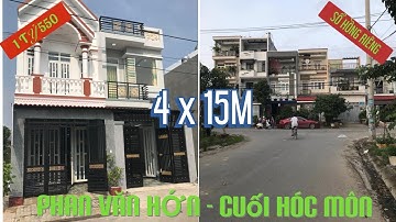 Nhà bán Hóc Môn 2021✅ bán nhà xổ Hồng Riêng giá rẻ cuối Hóc Môn đường Phan văn hớn