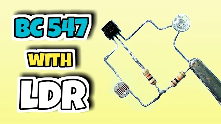 bc547 Transistor Project With LDR