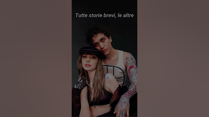 Tananai, Annalisa - STORIE BREVI (Testo) #annalisa #tananai #STORIEBREVI #testo #lyrics