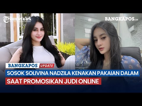 Sosok Solivina Nadzila Kenakan Pakaian Dalam saat Promosikan Judi Online