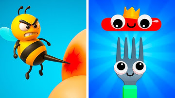 Help Monster 3 Vs Fork N Sausage👺👽👺Walkthrough Max Gameplay ET14441