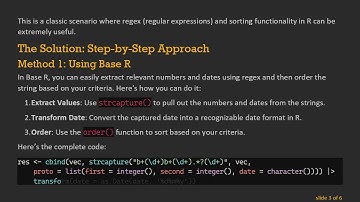 Sorting a Vector of Strings in R by Multiple Criteria