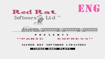 Panic Express (1986) [ENG] - Full Game - Atari 800XL