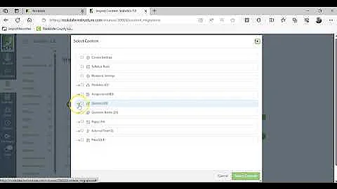 How Can I Copy Something From One CANVAS Course To Another?