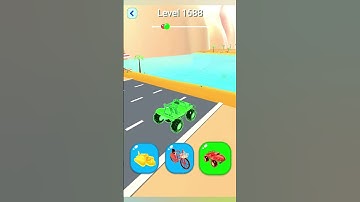 Shape shifting2 game level #1688   hyper casual game #shapeshifting  #gameplay #gaming #shortvideo