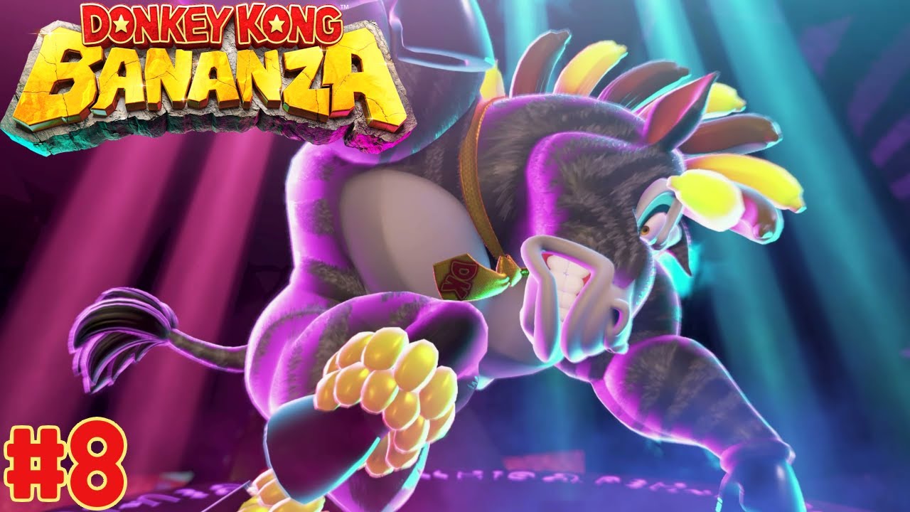 Donkey Kong Bananza Part 8 - Zebra Zooming - YouTube