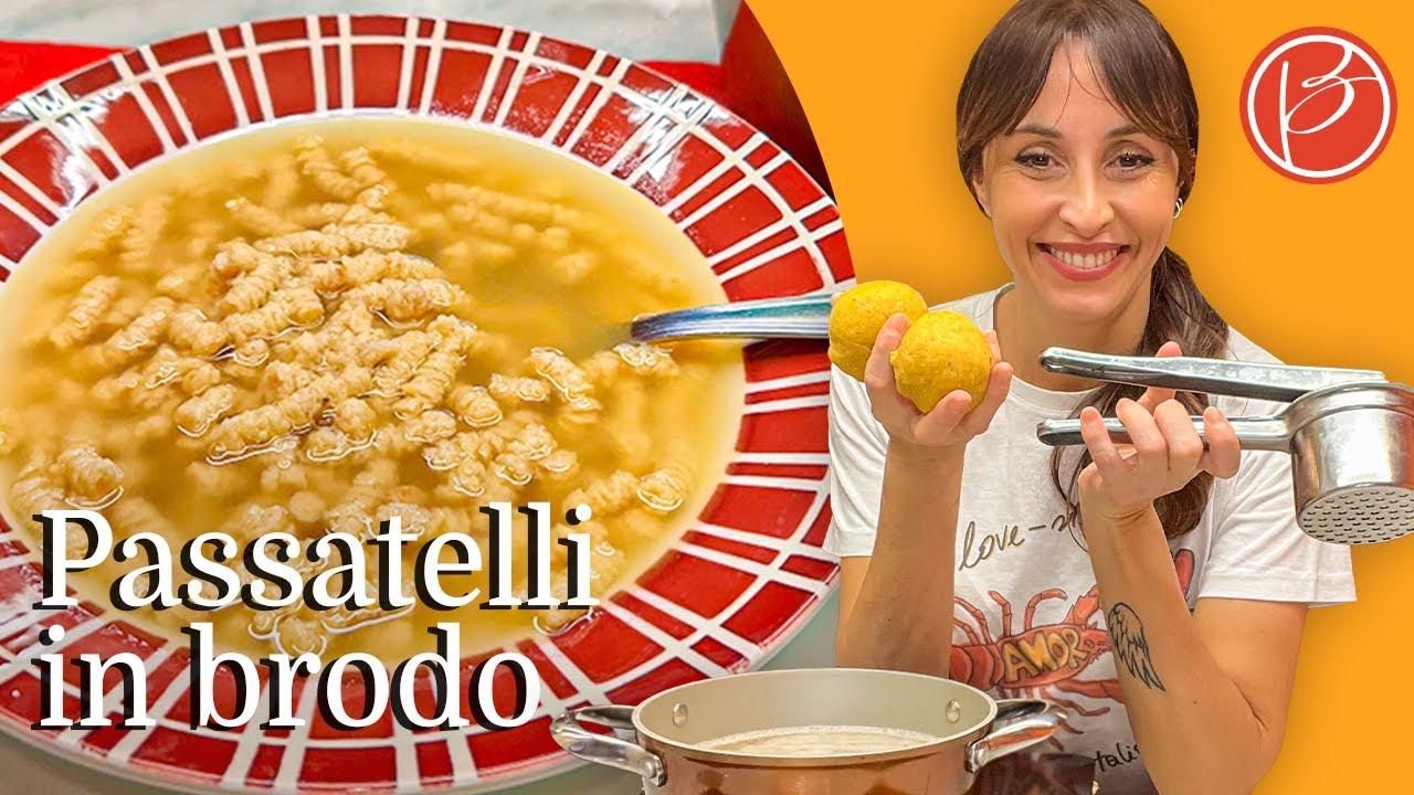 Passatelli in brodo fatti in casa - Benedetta Parodi Official