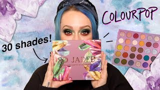 COLOURPOP’S FIRST GIANT EYESHADOW PALETTE! PLAY DATE: NEW Kathleen Lights x Colourpop| JkissaMakeup