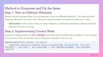 Solving the WebDriver URL Change Wait Issue in Python Selenium