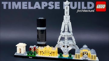 𝗣𝗔𝗥𝗜𝗦: Stop Motion Self-Build! (LEGO Architecture 21044)