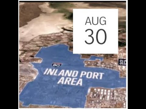 The Great Salt Lake & the Inland Port in a Mega Drought