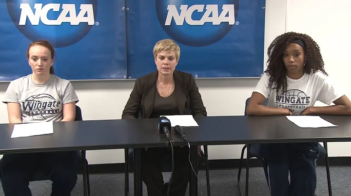 2015 Wingate Women's Basketball - NCAA Postgame Pr...
