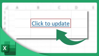 How to Make Hyperlink to Update in Excel | Microsoft Excel Tutorial (2025)