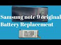 Samsung galaxy note 9 original battery replacement geetu phones 